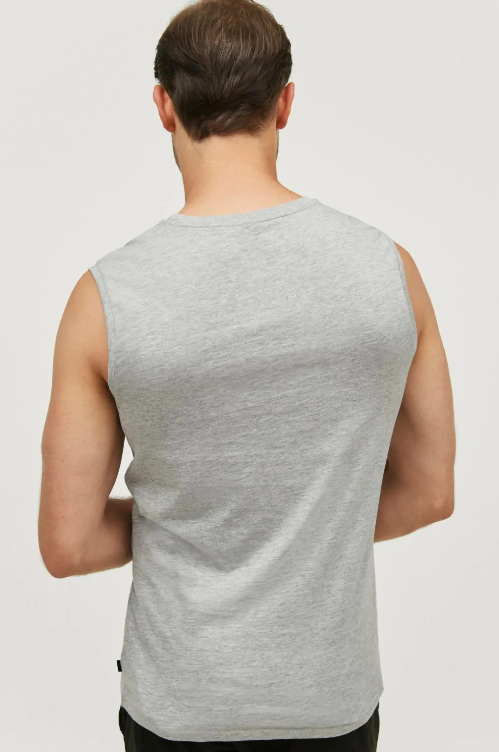 Ellos Basistøj|T-Shirts & Tanktoppe>Collection Tanktop Kent Gråmeleret