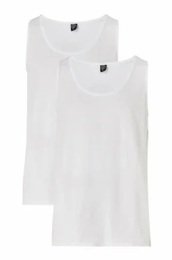 Ellos Collection Tanktop Robert 2-pack White mdf/metal New