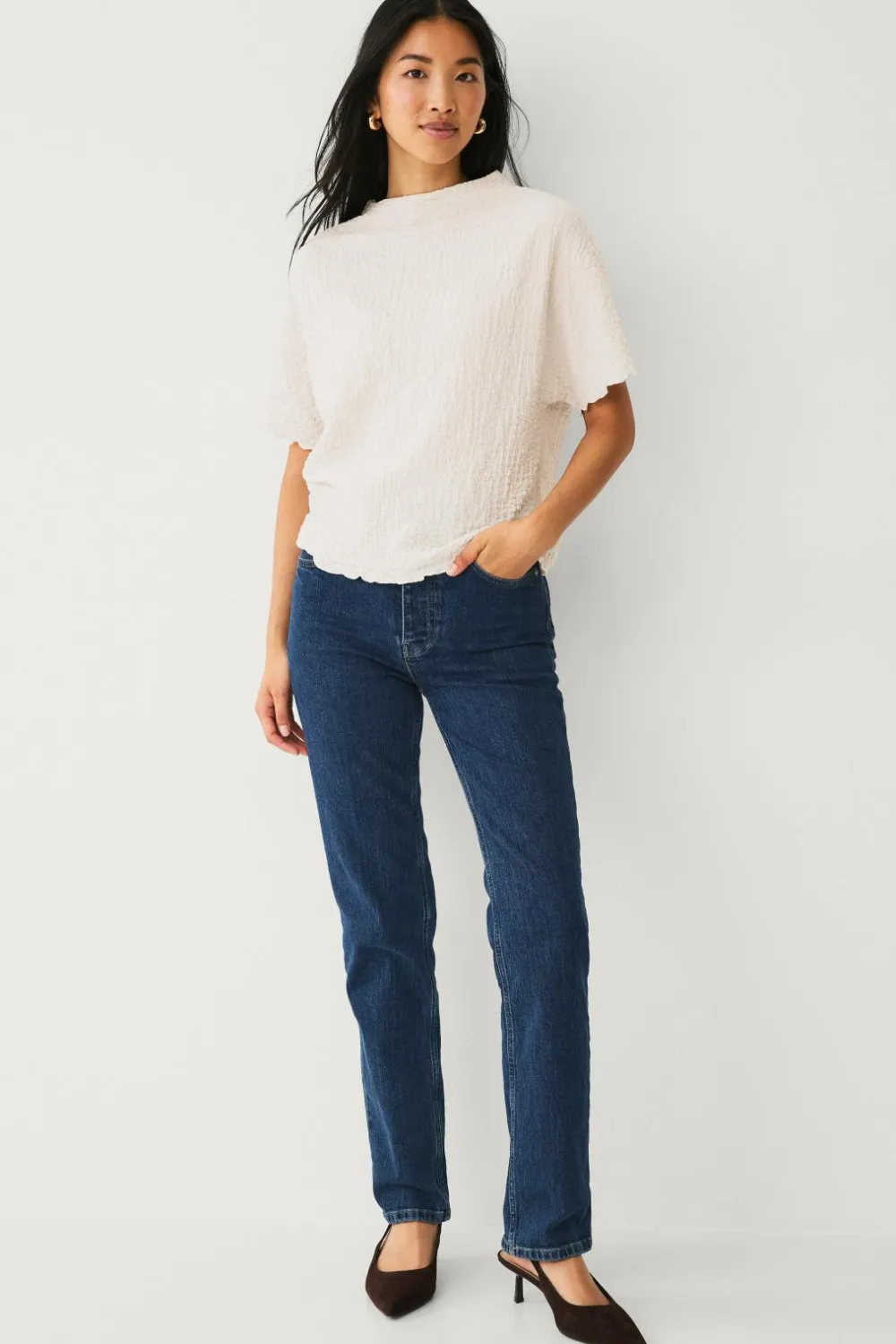 Ellos Toppe & Tank-Toppe>Collection Top Beige
