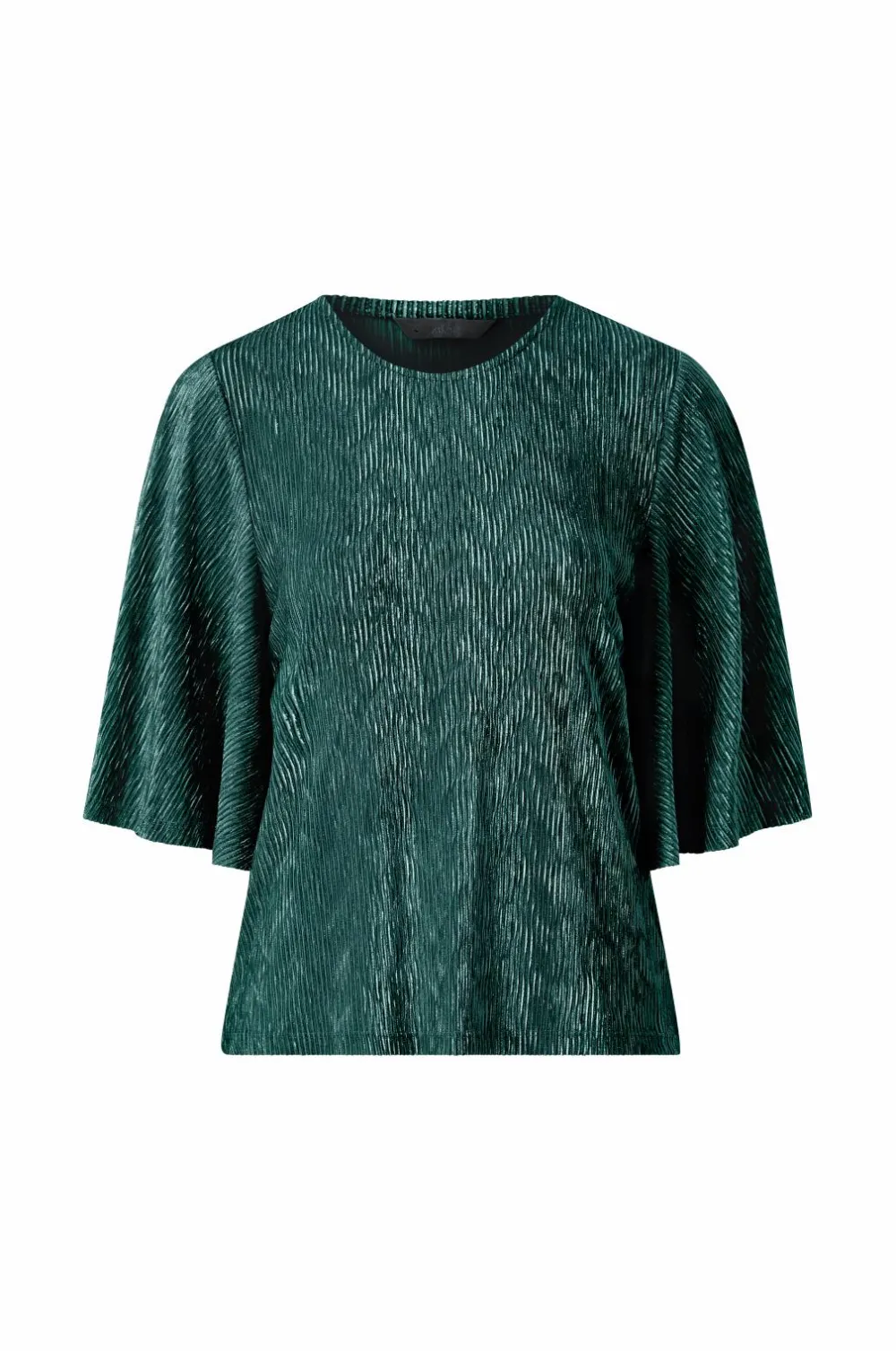 Ellos Toppe & Tank-Toppe>Collection Top med sommerfugleærme Grøn