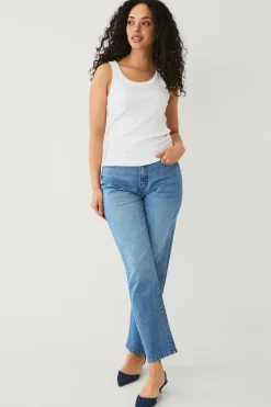 Ellos Collection Top Cremet hvid Discount