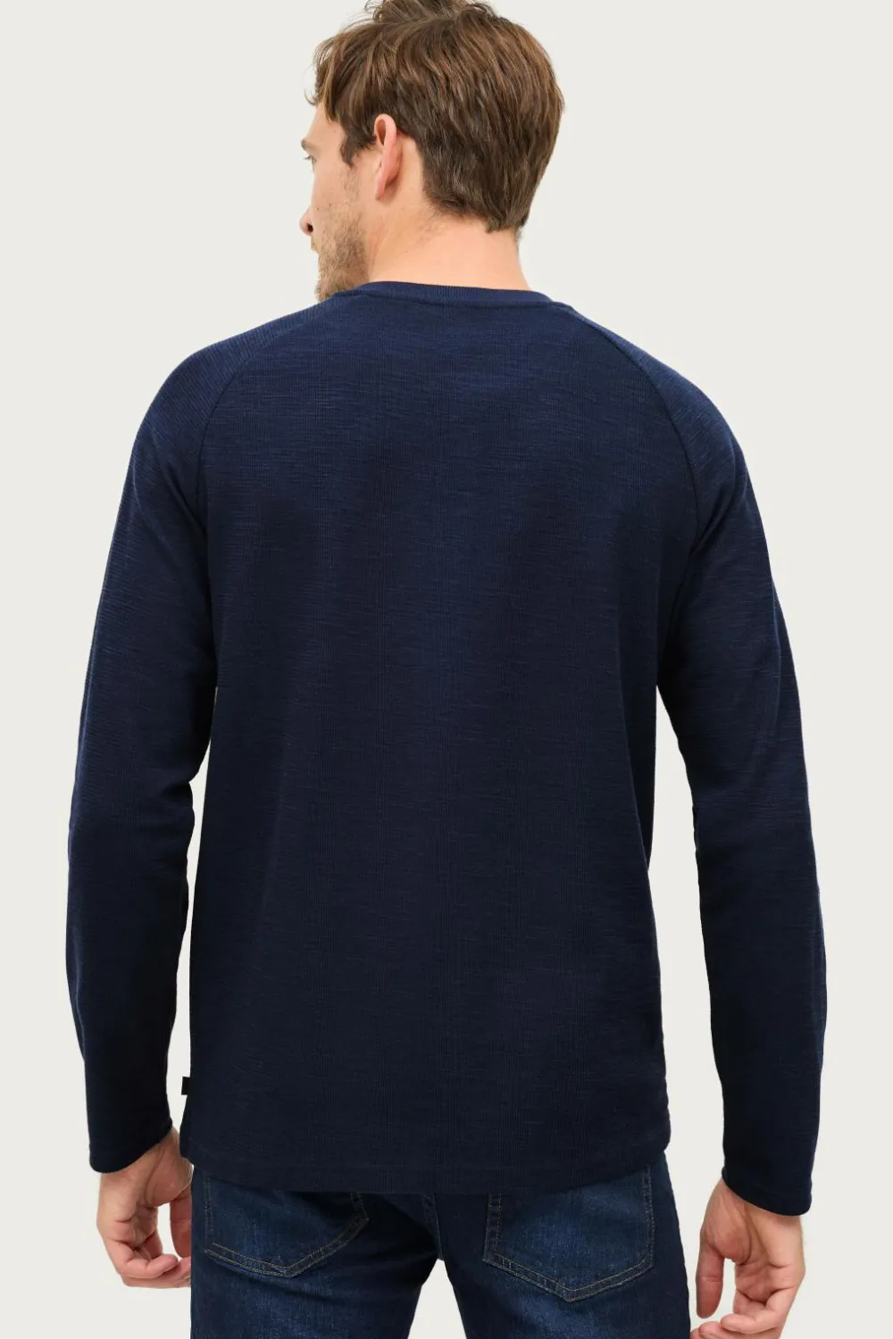Ellos Trøjer>Collection Trøje Chase Marineblå