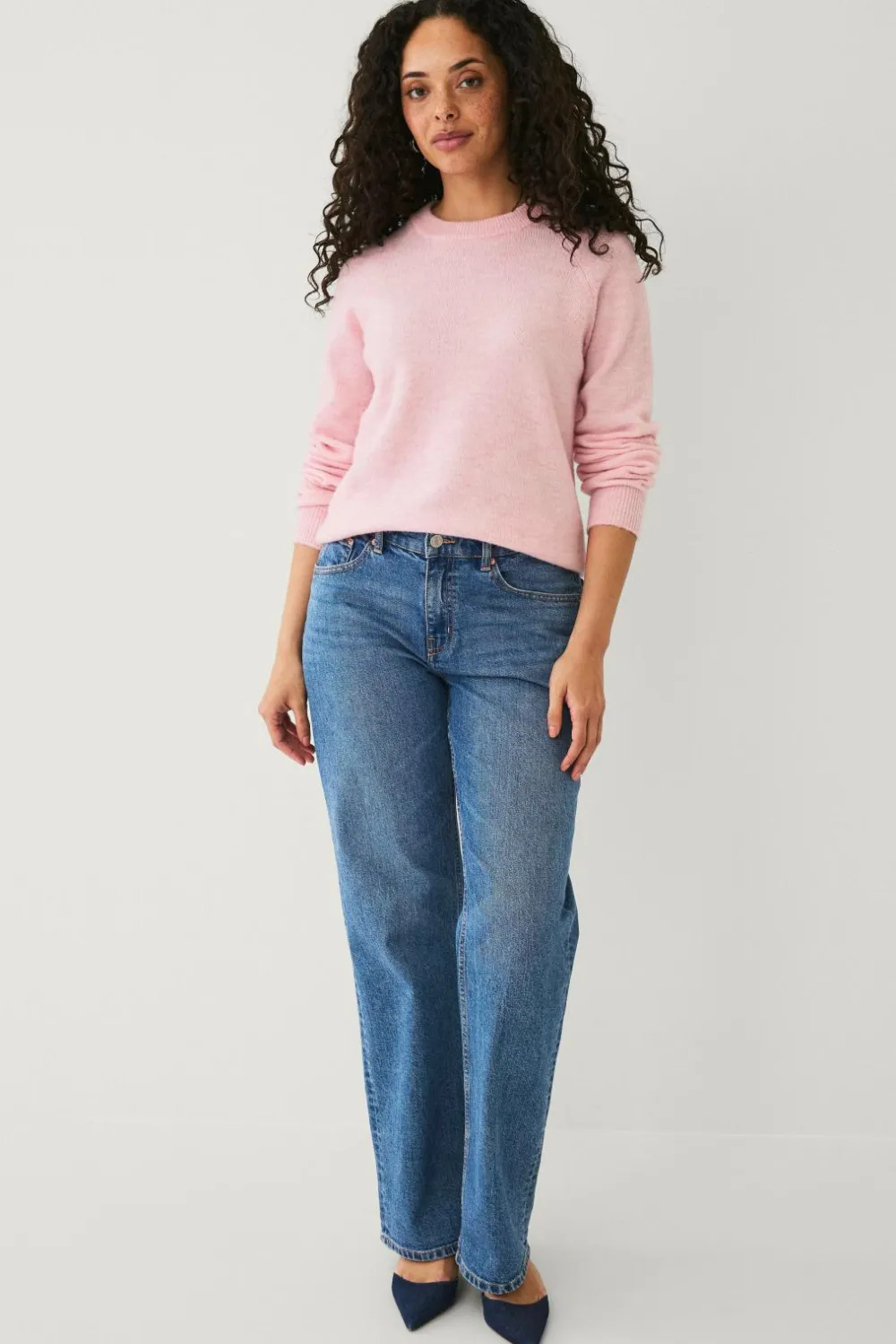 Ellos Collection Trøje Lys rosa Online