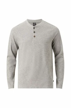 Ellos Collection Trøje Chase Lysegrå melange Discount