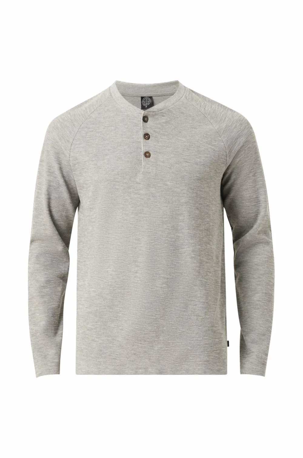 Ellos Collection Trøje Chase Lysegrå melange Discount