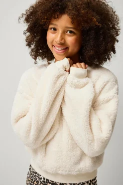 Ellos Trøjer & Cardigans>Collection Trøje Claire Beige Soft Pile