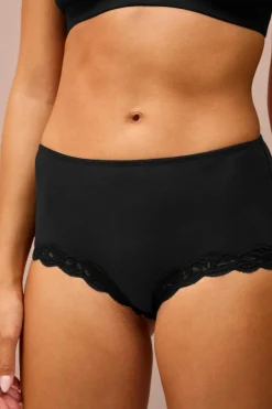 Ellos Collection Trusser med hipster-design 3-pak Sort Clearance