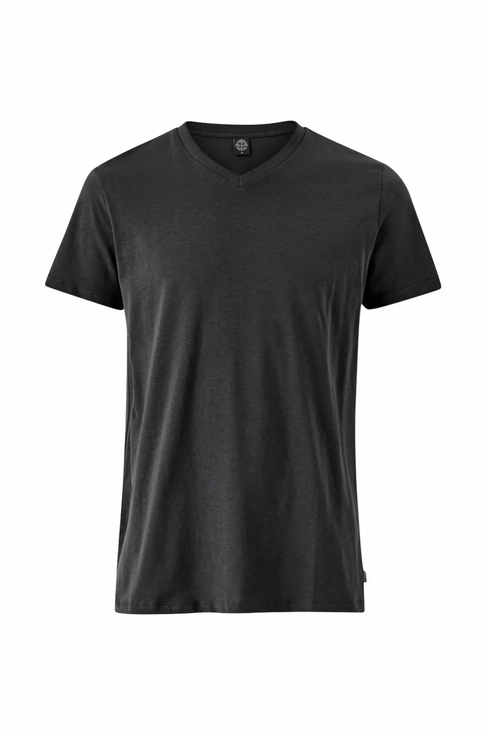 Ellos Basistøj|T-Shirts & Tanktoppe>Collection T-shirt Karl V-neck Sort