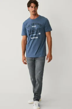 Ellos Collection T-shirt med print Blå