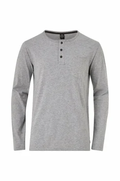 Ellos Collection T-shirt Tom Gråmeleret Outlet