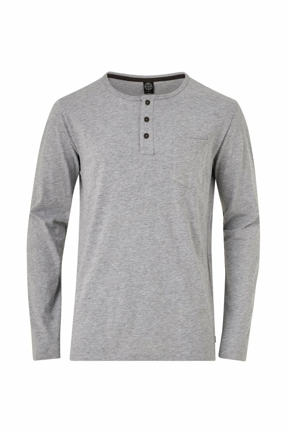 Ellos Collection T-shirt Tom Gråmeleret Outlet