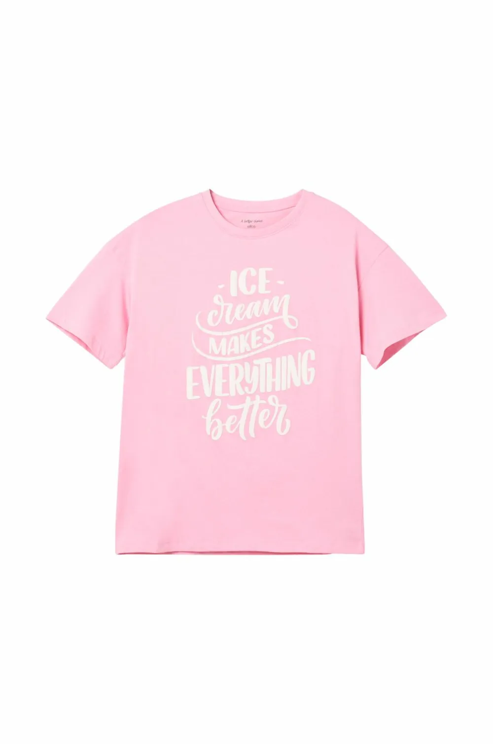 Ellos Sæt Til Børn>Collection T-shirt + leggings Judith Klar rosa+blomstret