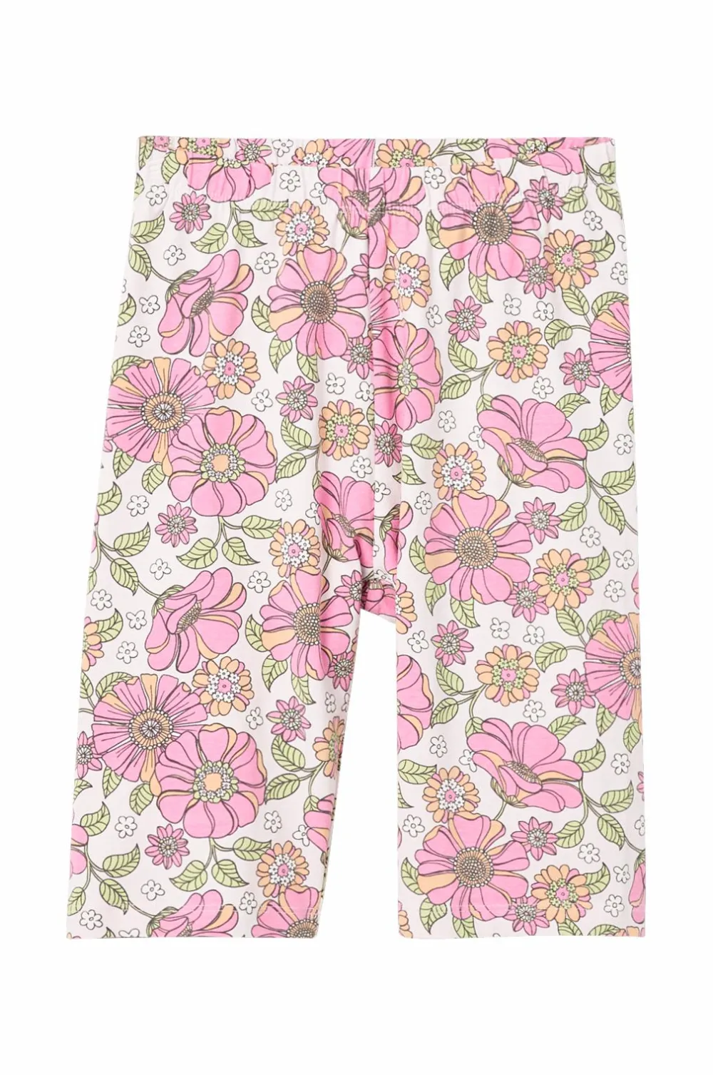 Ellos Sæt Til Børn>Collection T-shirt + leggings Judith Klar rosa+blomstret