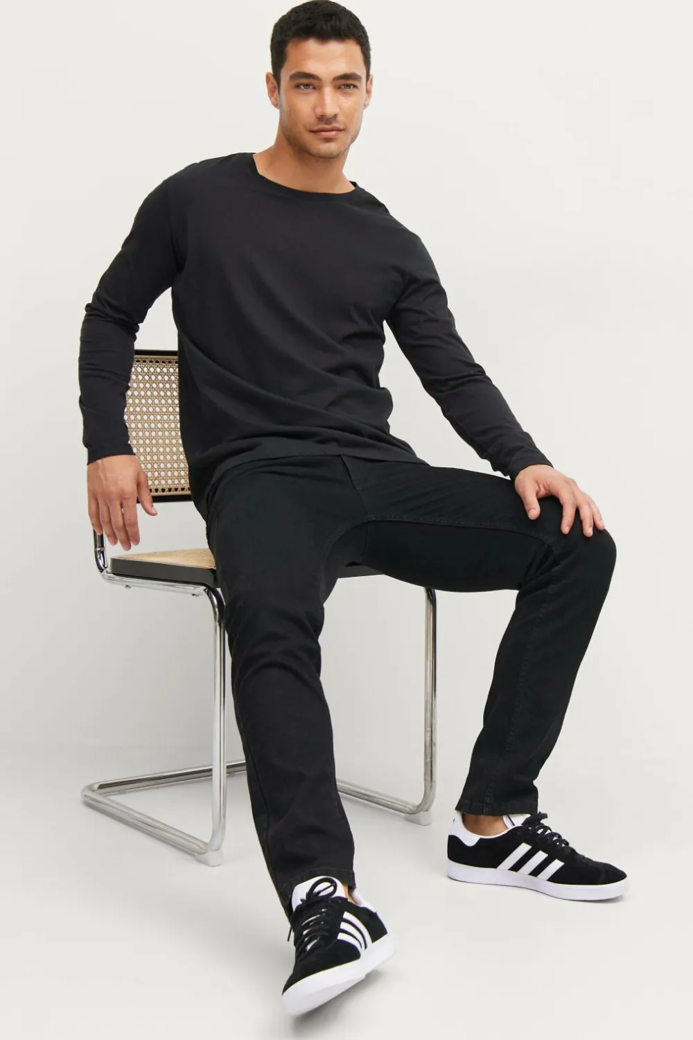 Ellos Collection T-shirt Keith L/S Sort New