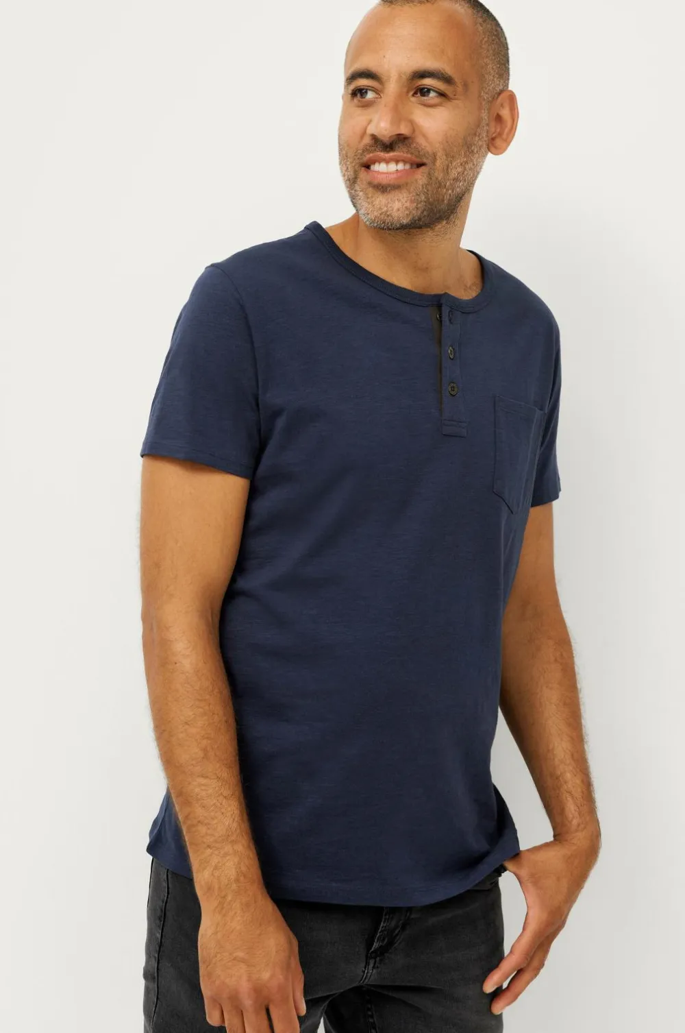 Ellos Basistøj>Collection T-shirt Tom Marineblå