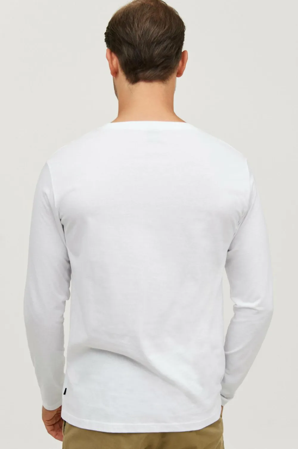 Ellos Collection T-shirt Keith L/S Hvid Hot