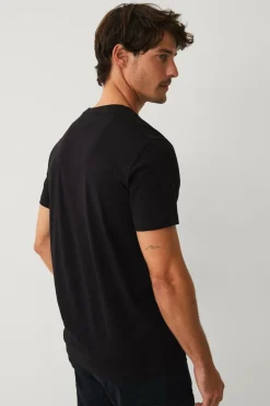 Ellos Collection T-shirt med print sort Outlet
