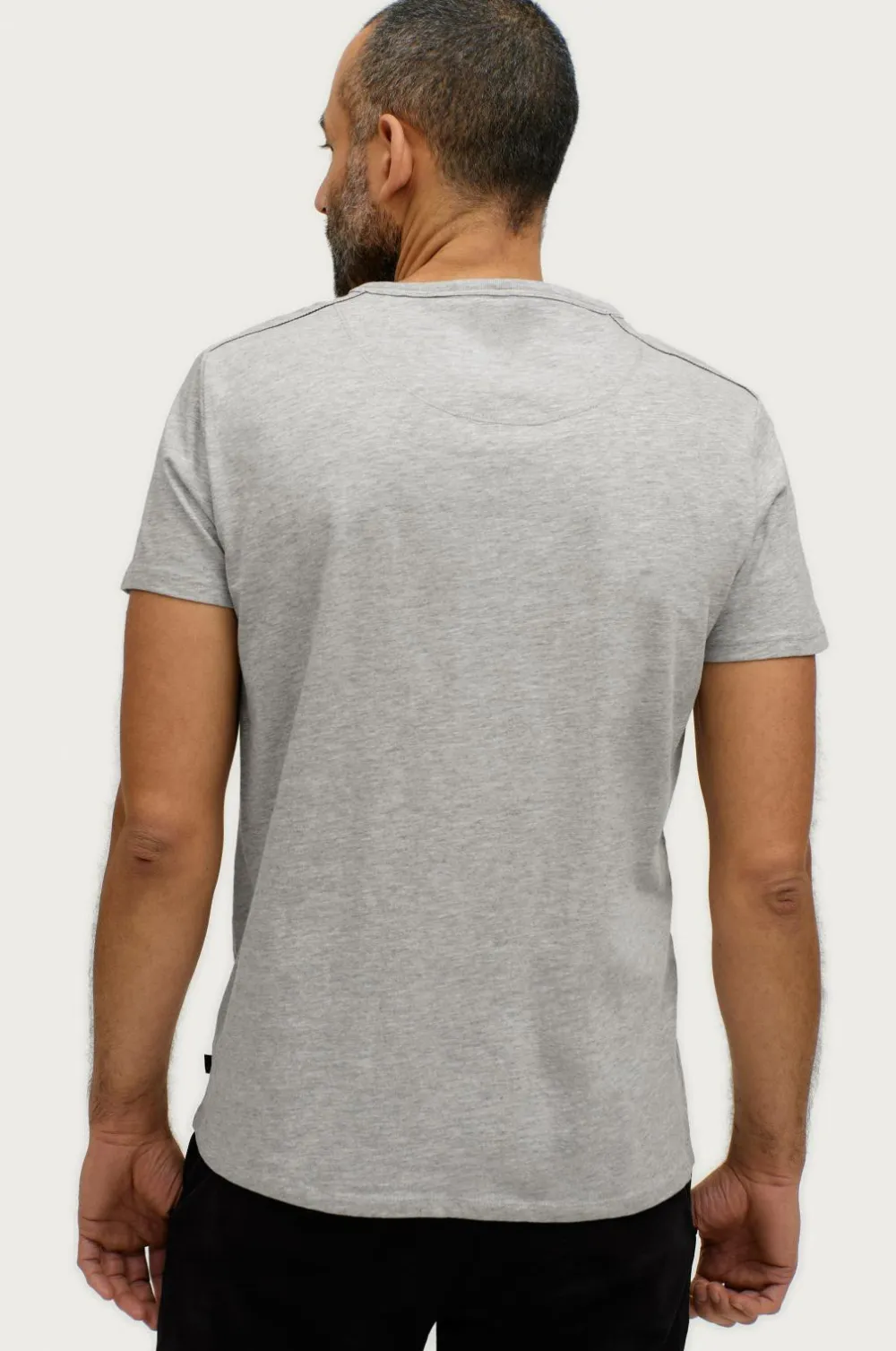Ellos Collection T-shirt Tom Gråmeleret Hot