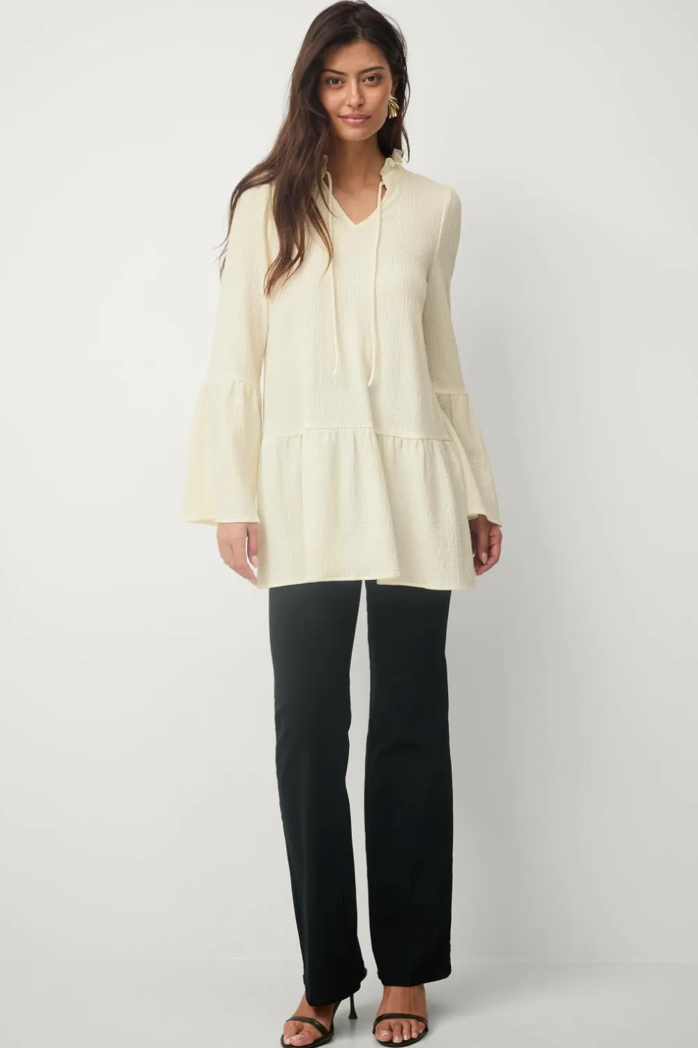 Ellos Tunikaer>Collection Tunika Evelyn Cremehvid