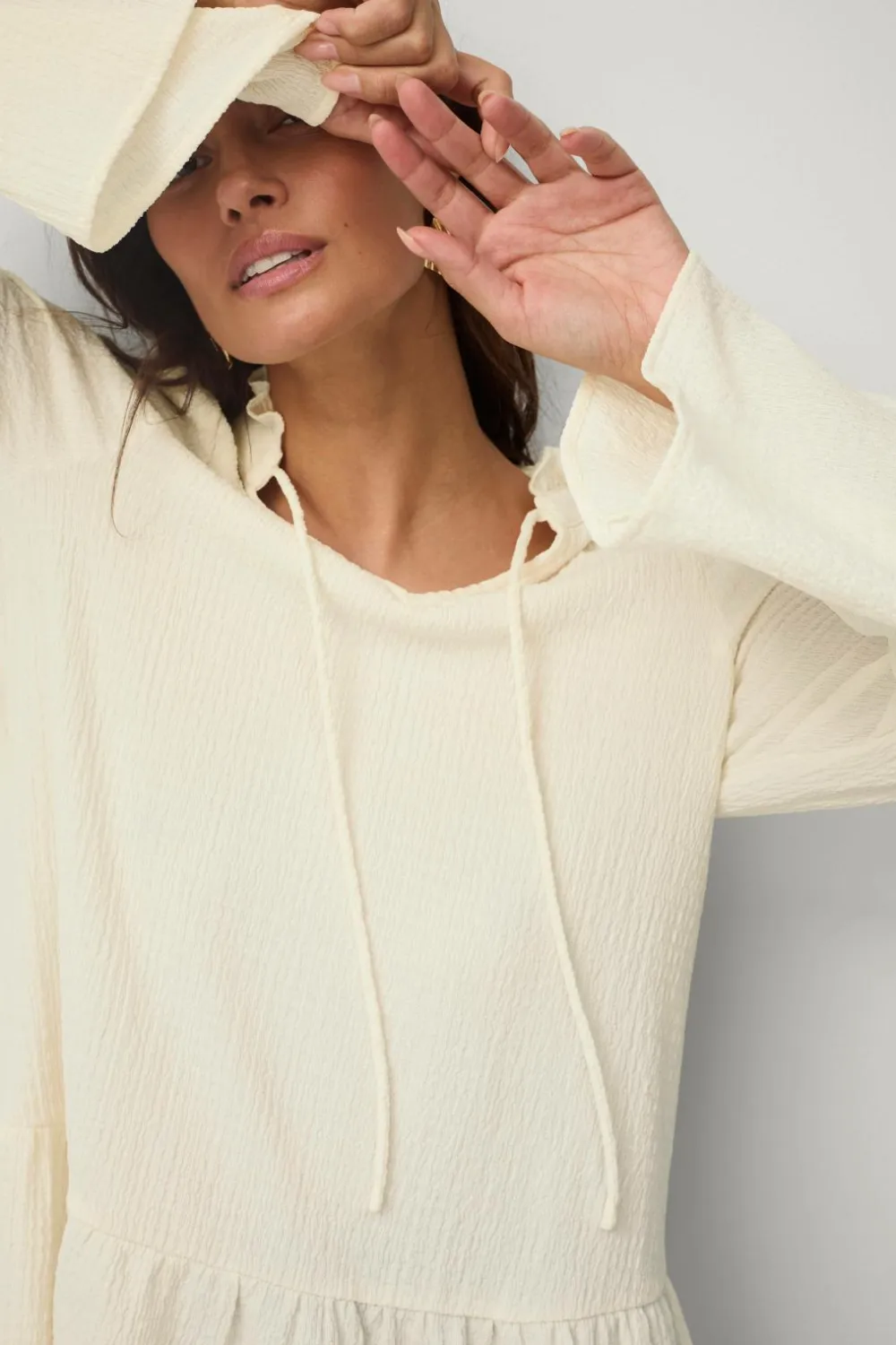 Ellos Tunikaer>Collection Tunika Evelyn Cremehvid