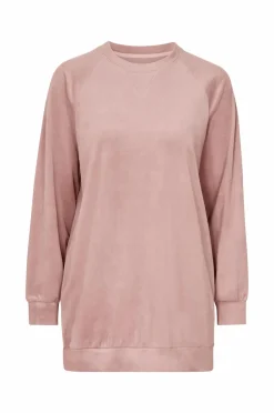 Ellos Collection Tunika i velour Lyserød New