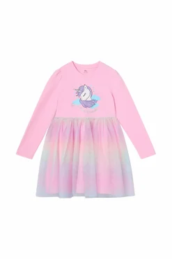 Ellos Collection Tylkjole i jersey rosa multifarvet Clearance