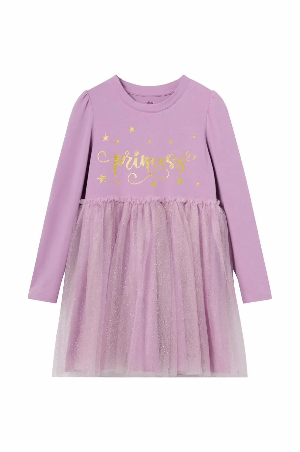 Ellos Kjoler>Collection Tylkjole i jersey lilla