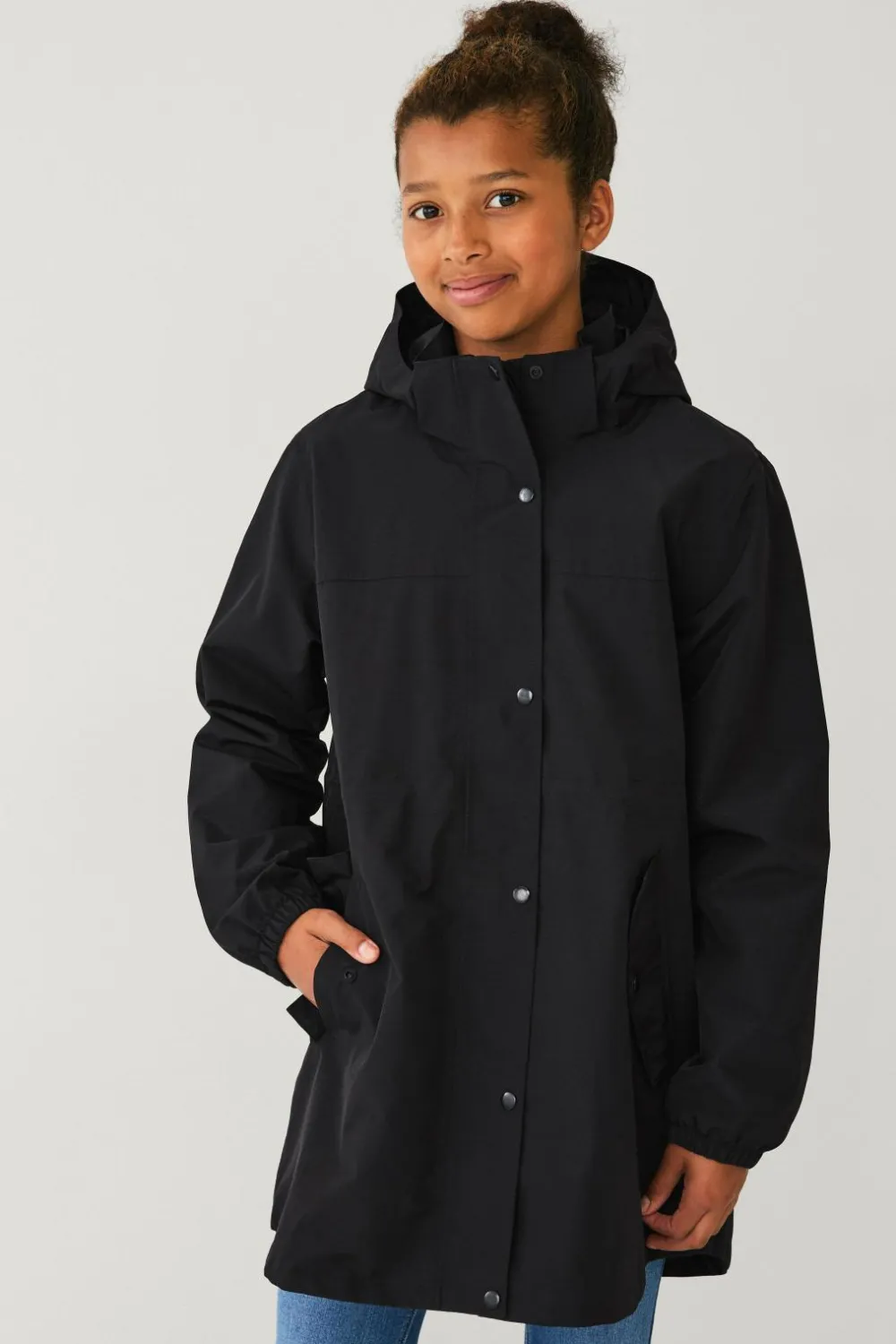 Ellos Overtøj>Collection Vandafvisende skalparka sort
