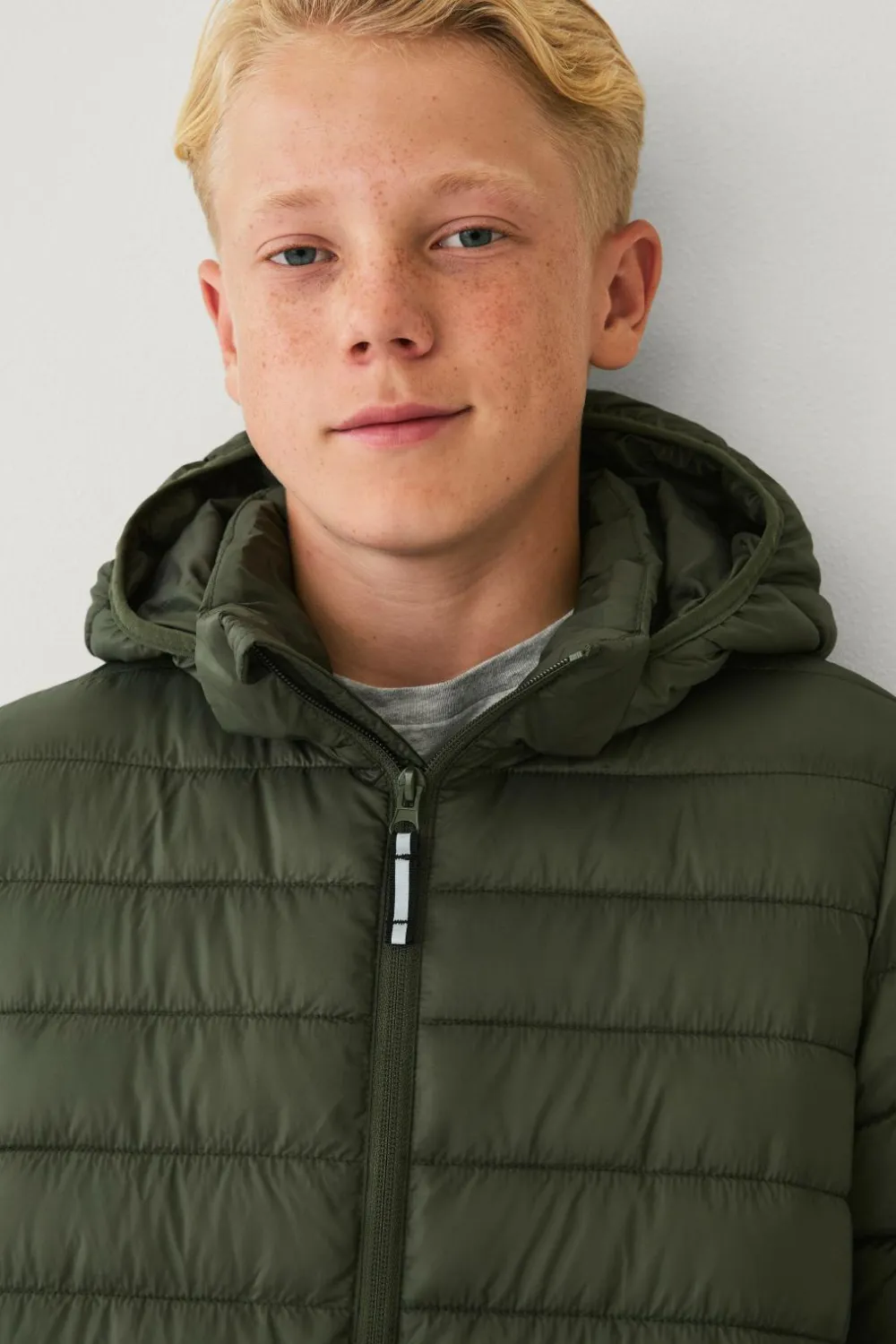 Ellos Overtøj>Collection Vandafvisende letvægtsjakke grøn