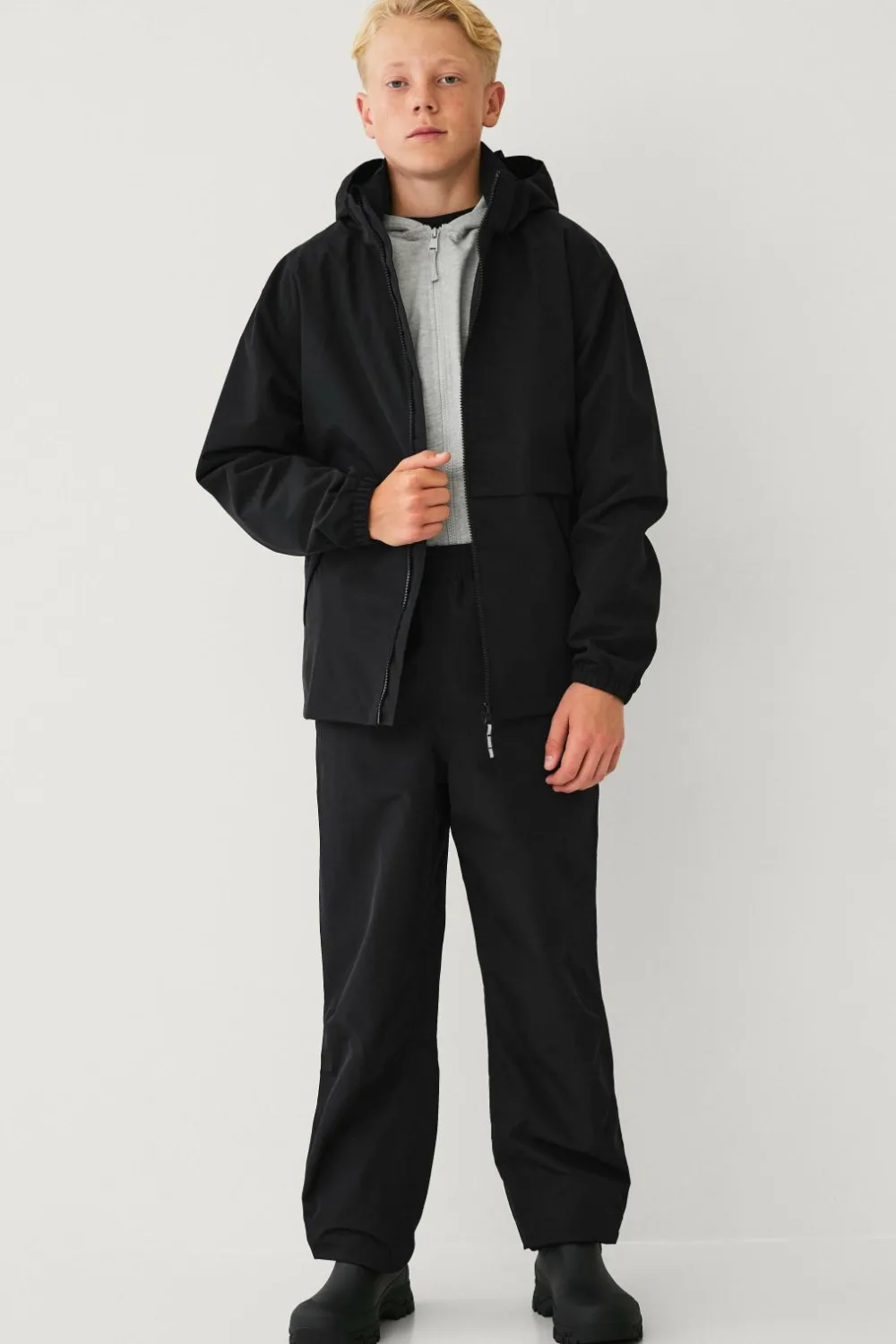 Ellos Overtøj>Collection Vandafvisende skalbukser sort