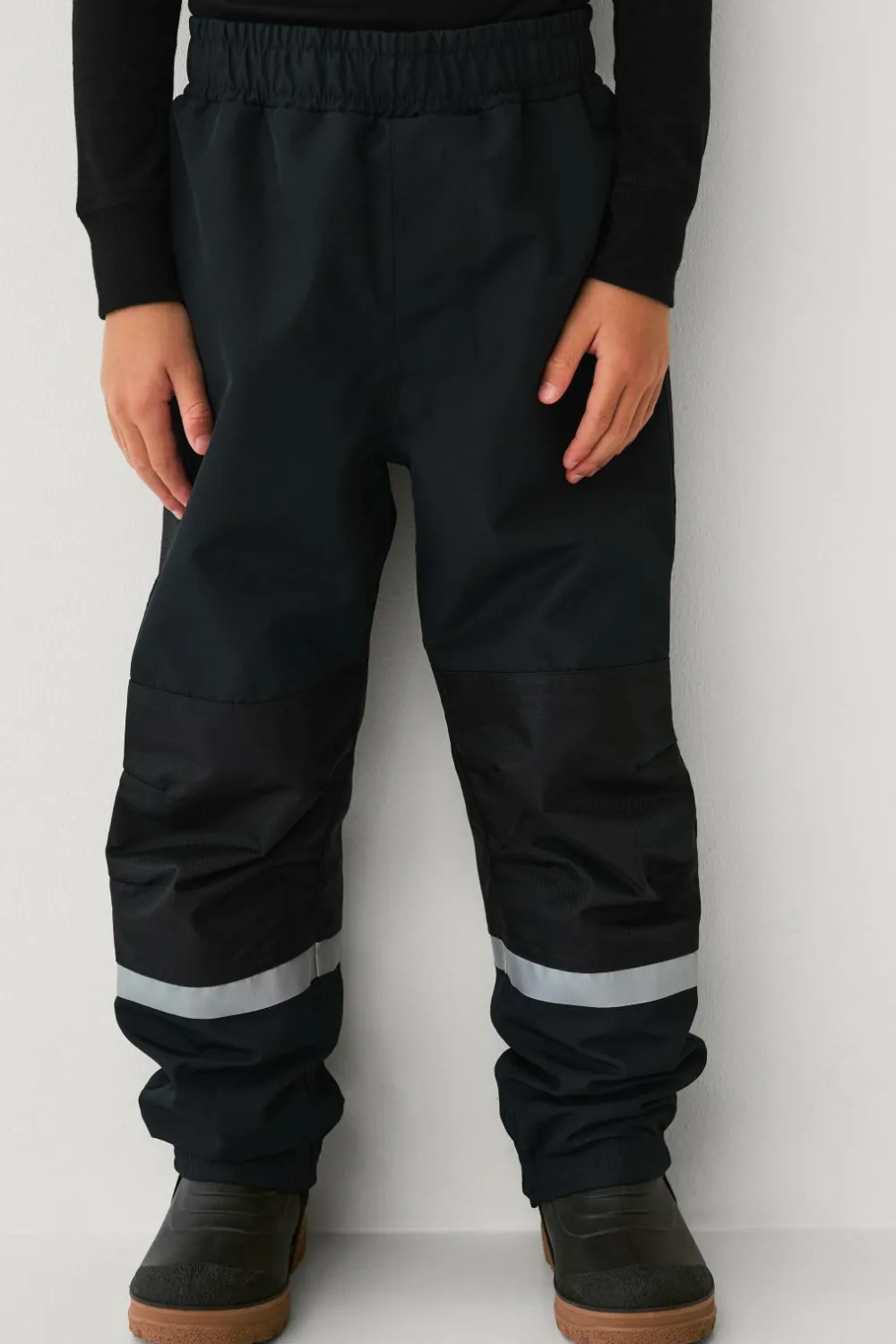 Ellos Overtøj>Collection Vandafvisende skalbukser Sort