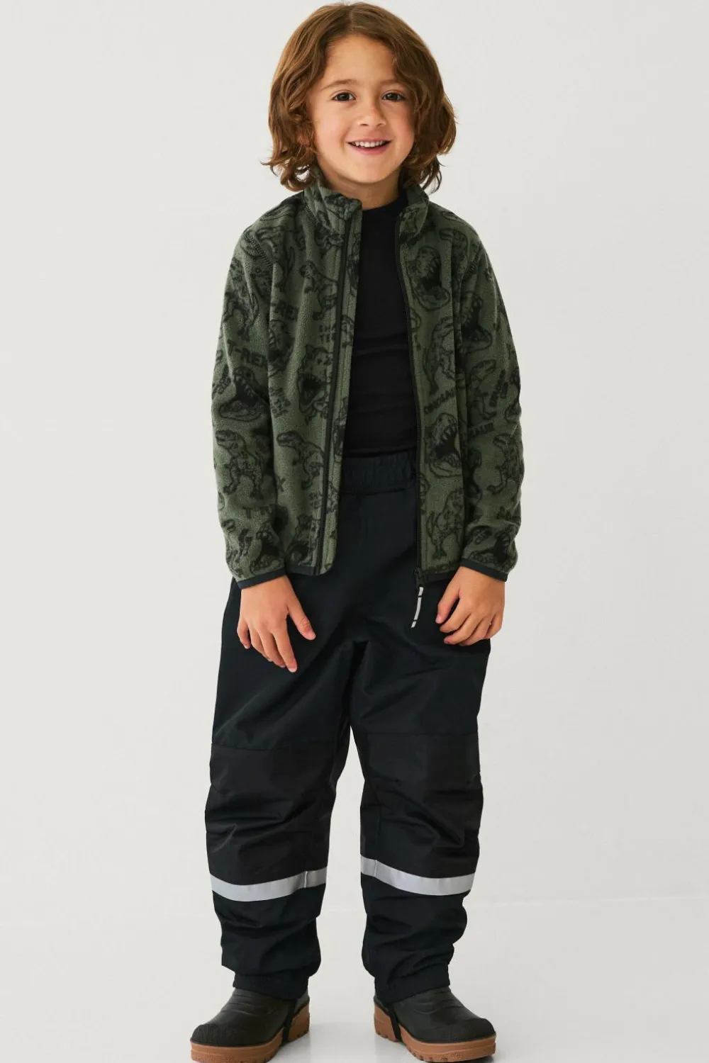 Ellos Overtøj>Collection Vandafvisende skalbukser Sort