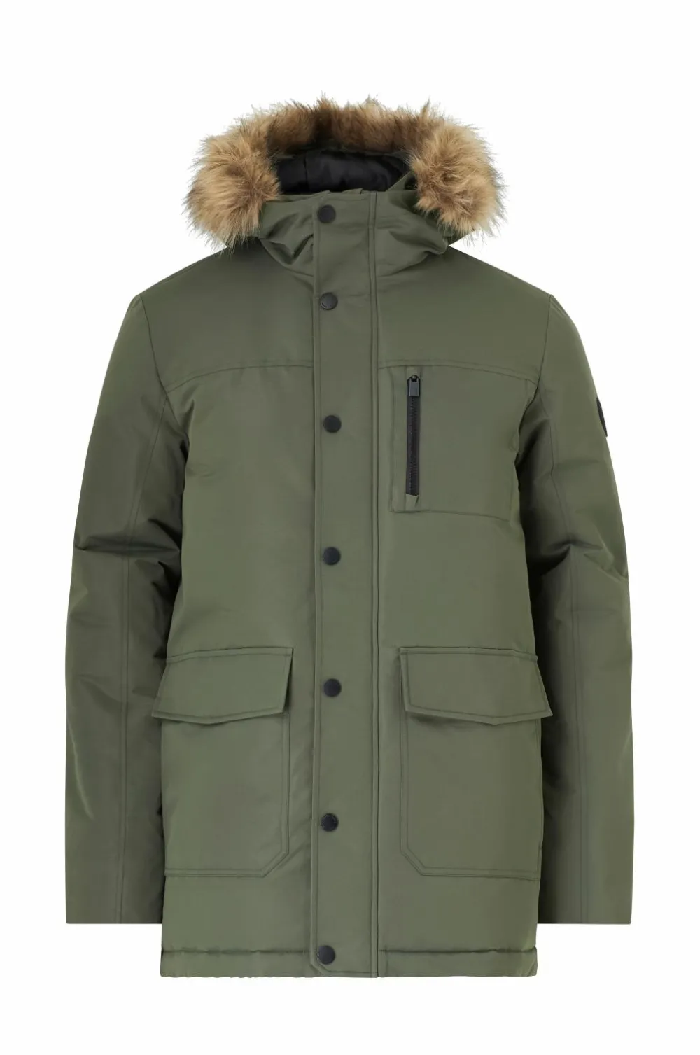 Ellos Jakker & Frakker>Collection Varmt foret parka grøn