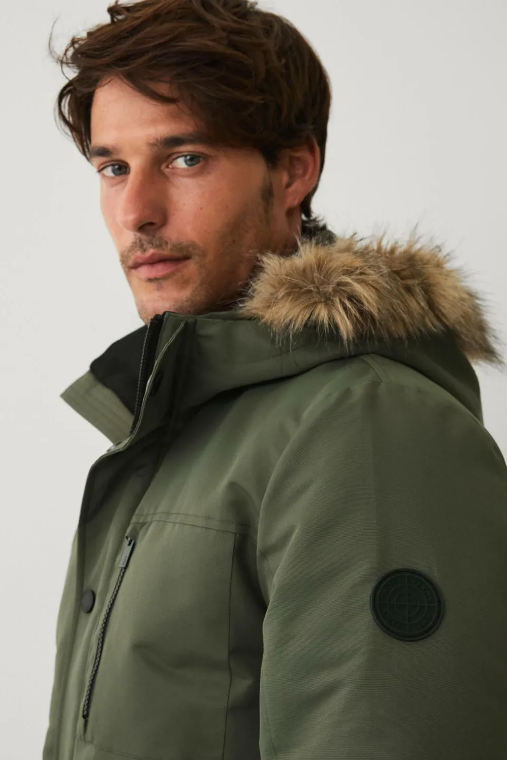 Ellos Jakker & Frakker>Collection Varmt foret parka grøn