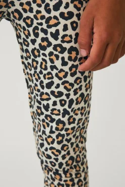 Ellos Collection Varmende leggings leopardmønstret