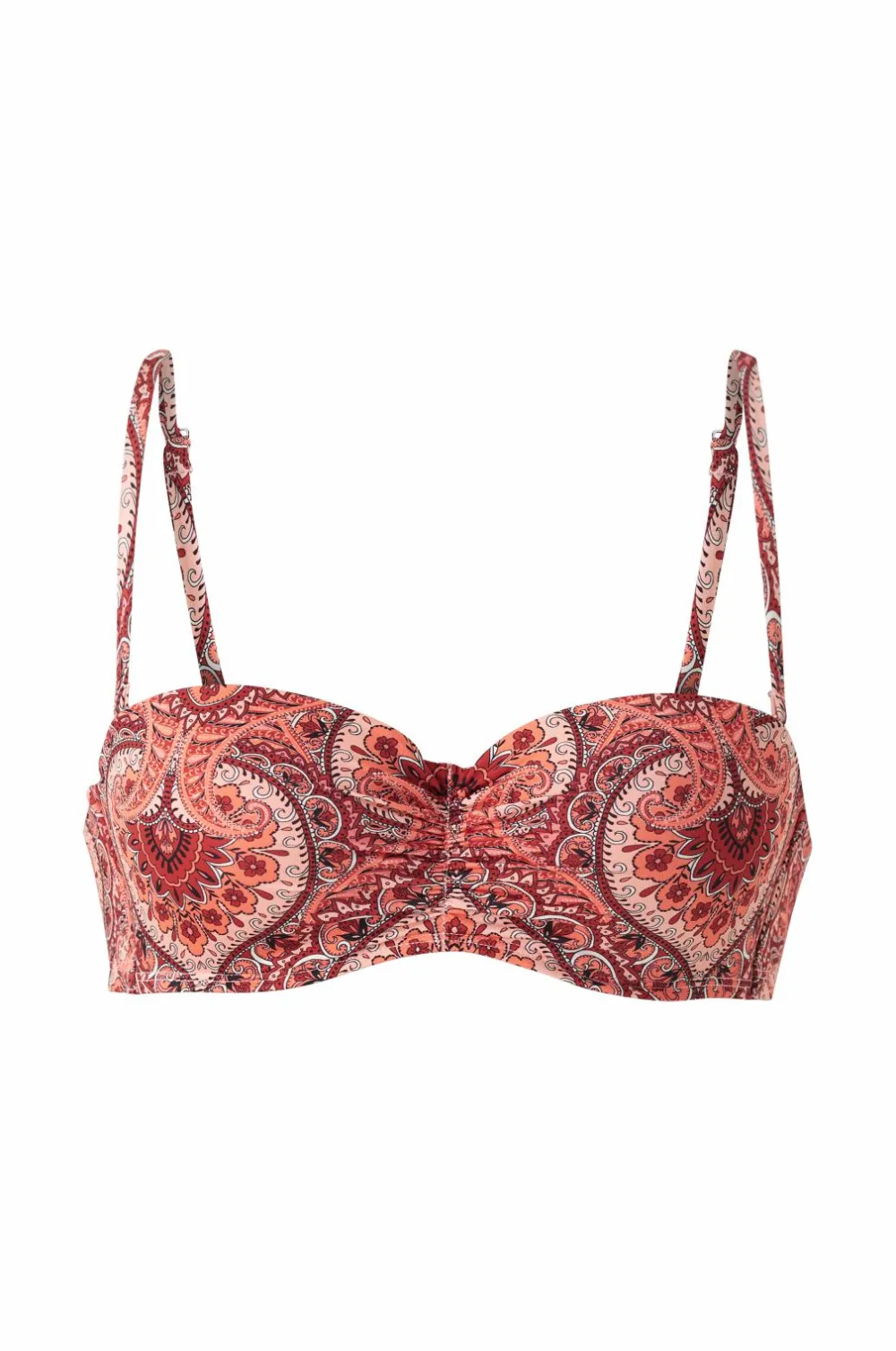 Ellos Collection Vatteret Balconette Bikini-BH med bøjle Paisleymønster Sale
