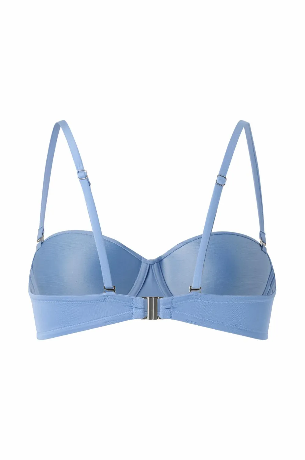 Ellos Collection Vatteret Balconette Bikini-BH med bøjle Blå Discount