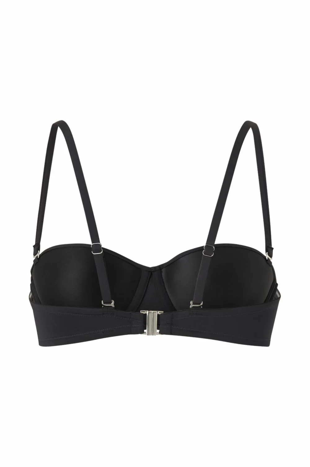 Ellos Collection Vatteret Balconette Bikini-BH med bøjle Sort New