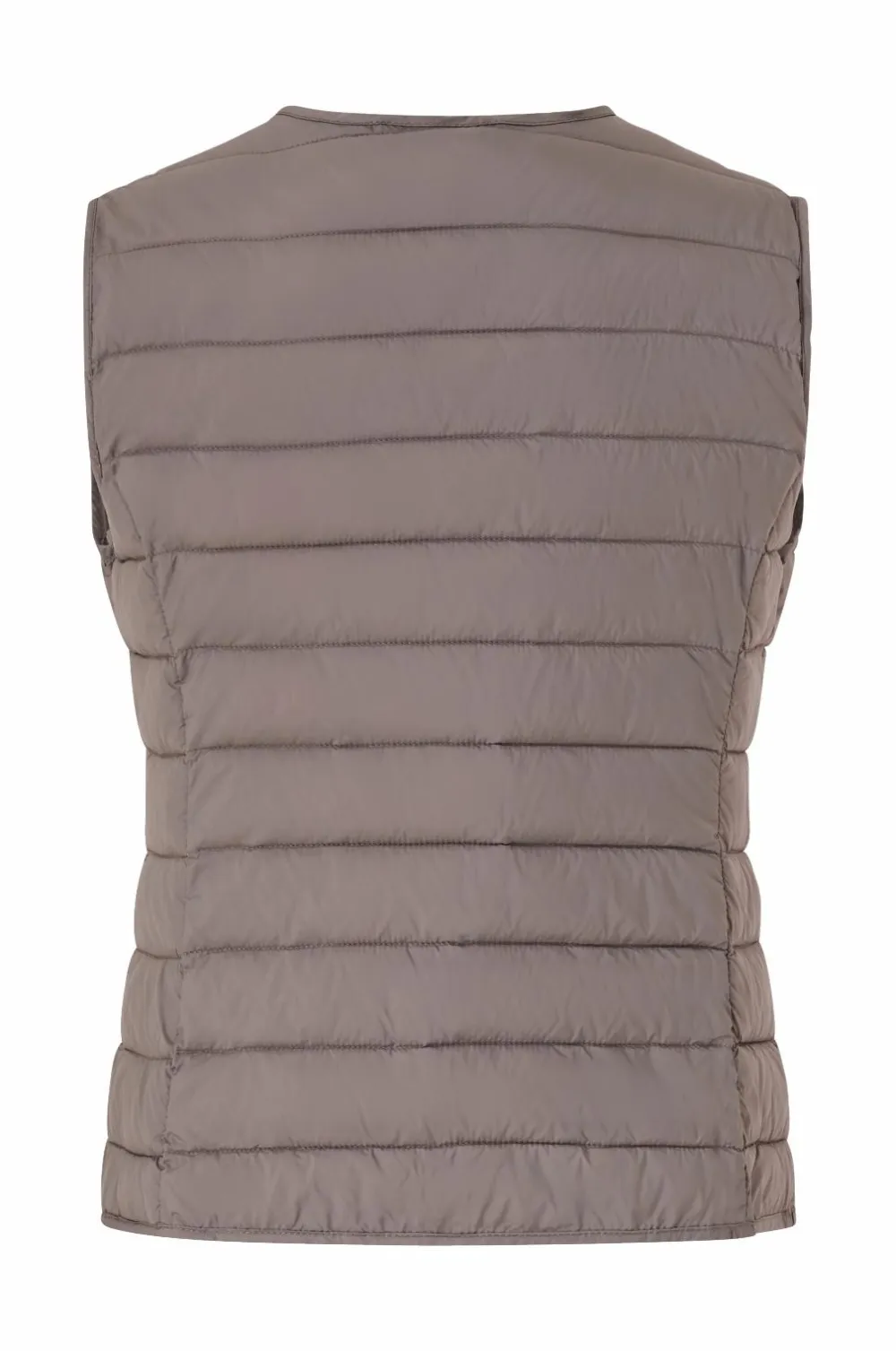 Ellos Collection Vatteret vest brun