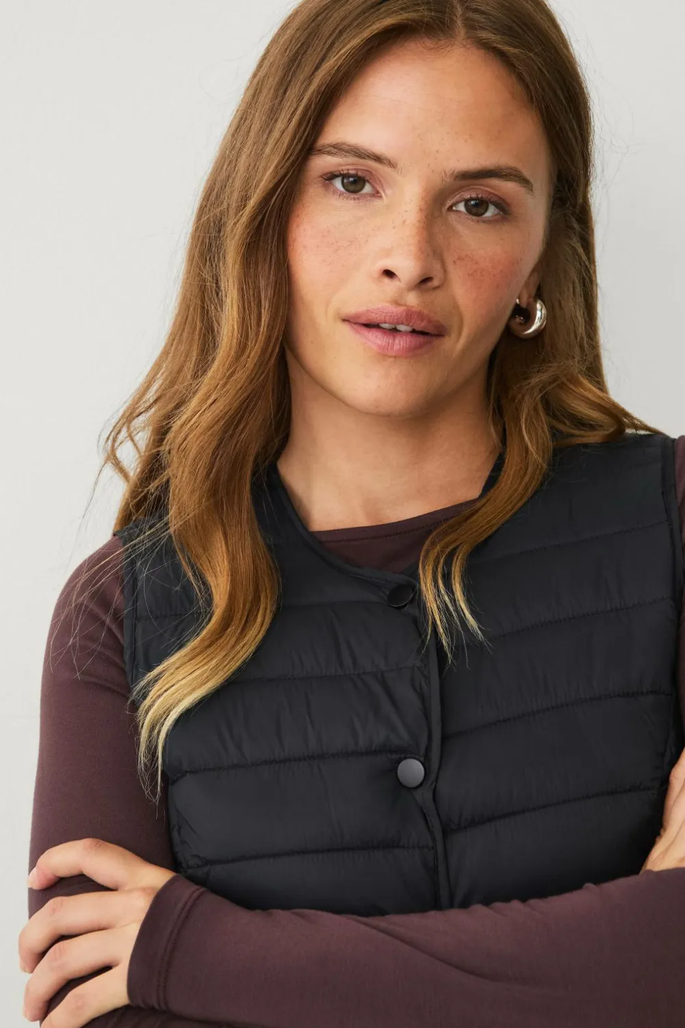 Ellos Jakker & Frakker>Collection Vatteret vest Sort