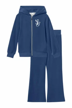 Ellos Collection Veloursæt Minna Mørkeblå Online