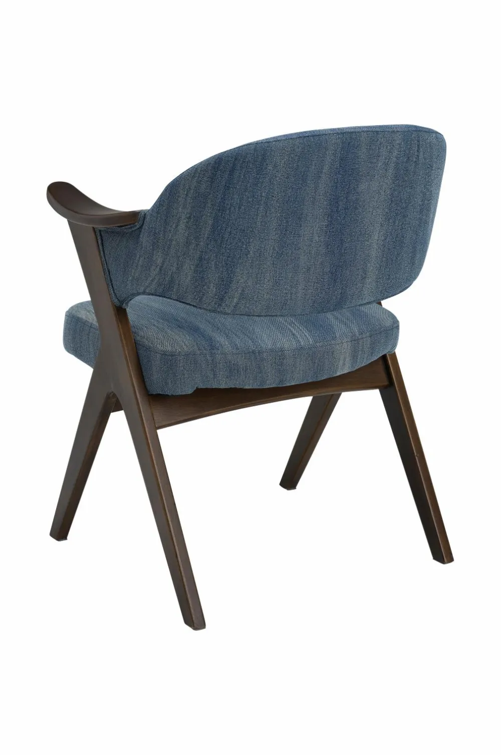 Ellos Stole & Skamler>Home Armstol Sanna Denim blå