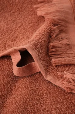 Ellos Home Badehåndklæde Molly 70x140 cm Mokkarosa Sale