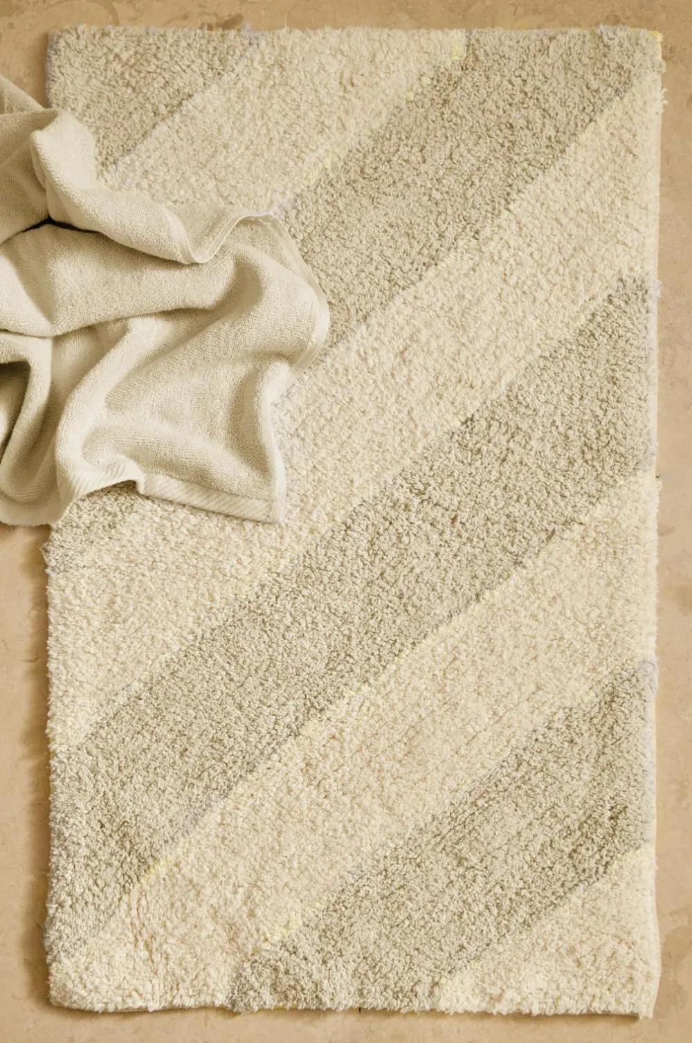 Ellos Home Bademåtte Emmie Lys beige creme Hot