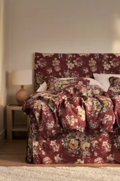 Ellos Senge & Madrasser>Home Betræk til hovedgærde Candice Rose Headboardcover Bourgogne