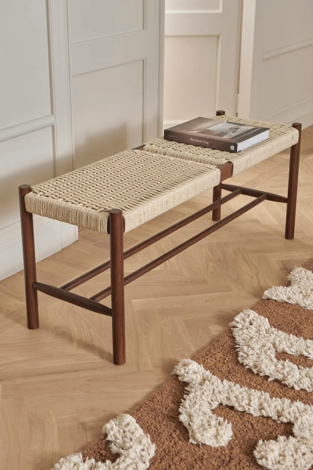 Ellos Sofaer & Lænestole|Entrémøbler>Home Bænk Ellan 110x35 cm Valnøddebrun