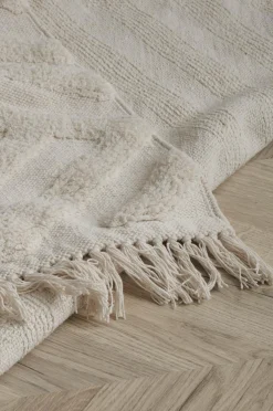 Ellos Home Bomuldstæppe Viterbo 02 offwhite Hot