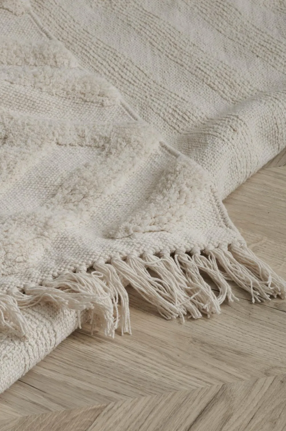 Ellos Home Bomuldstæppe Viterbo 02 offwhite Hot