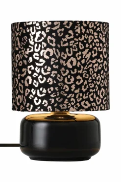 Ellos Home Bordlampe Leona Sort/guld Outlet