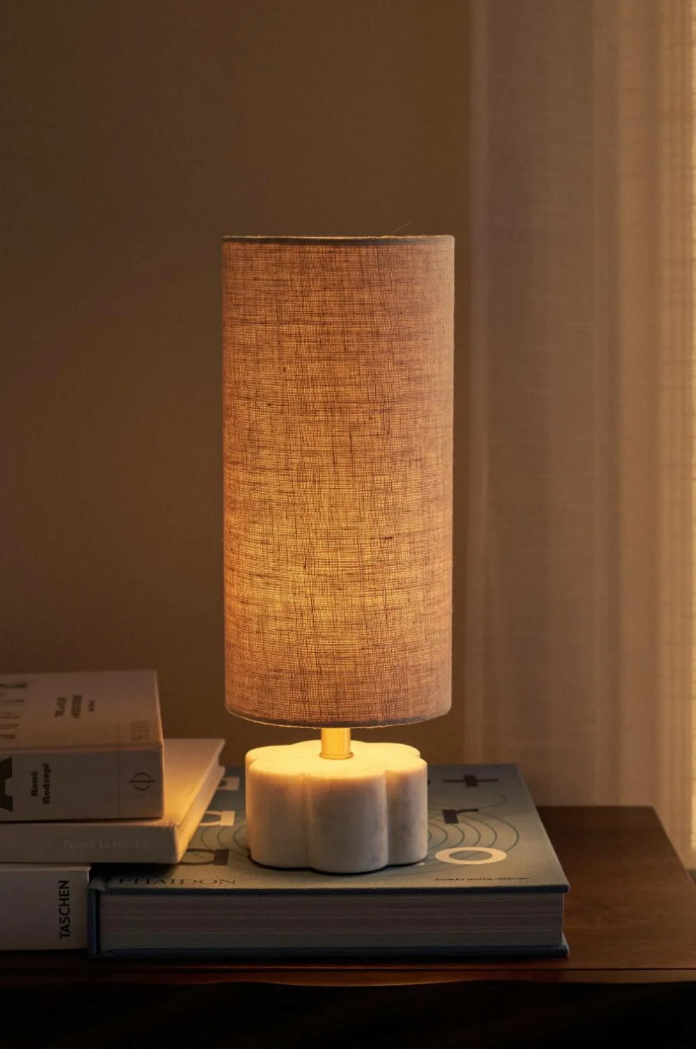 Ellos Bordlamper>Home Bordlampe Joline White/ Linen